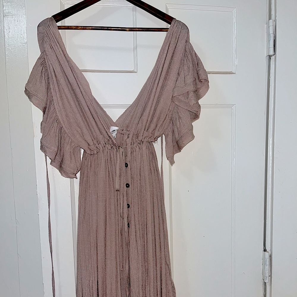 Brown Boho Vici Dress